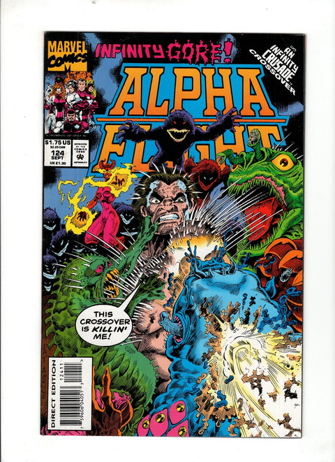 Alpha Flight, Vol. 1 #124 (Cvr A) (1993)   A   Buy & Sell Comics Online Comic Shop Toronto Canada