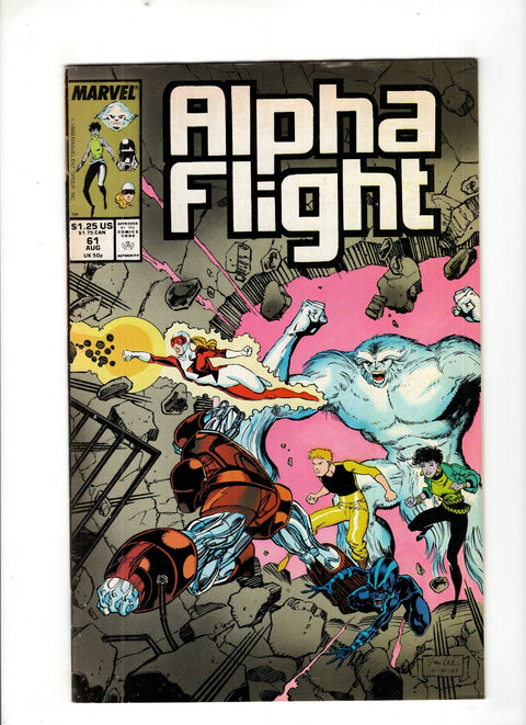 Alpha Flight, Vol. 1 #61 (Cvr A) (1988)   A   Buy & Sell Comics Online Comic Shop Toronto Canada