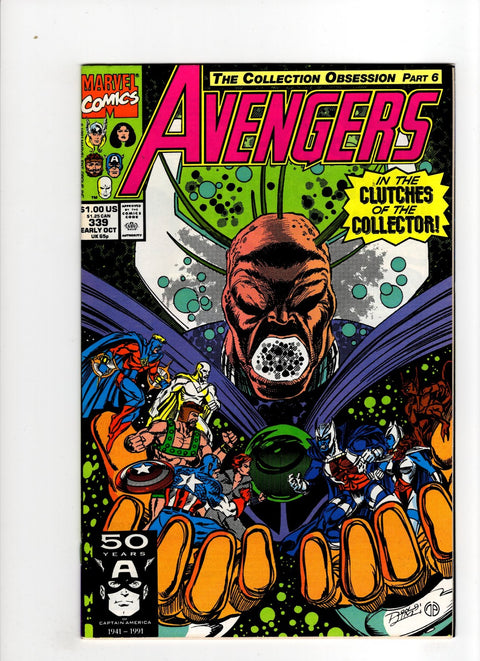 The Avengers, Vol. 1 #339 (1991)      Buy & Sell Comics Online Comic Shop Toronto Canada