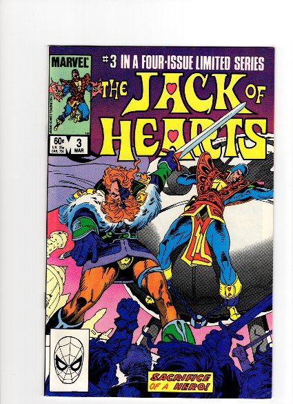 Jack of Hearts #3 (1984)      Buy & Sell Comics Online Comic Shop Toronto Canada