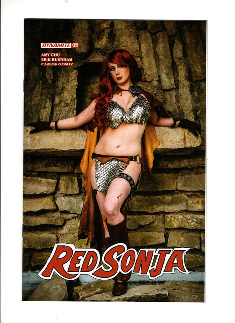 Red Sonja, Vol. 4 (Dynamite Entertainment) #21 (Cvr E) (2018) Cosplay Photo Subscription  E Cosplay Photo Subscription  Buy & Sell Comics Online Comic Shop Toronto Canada