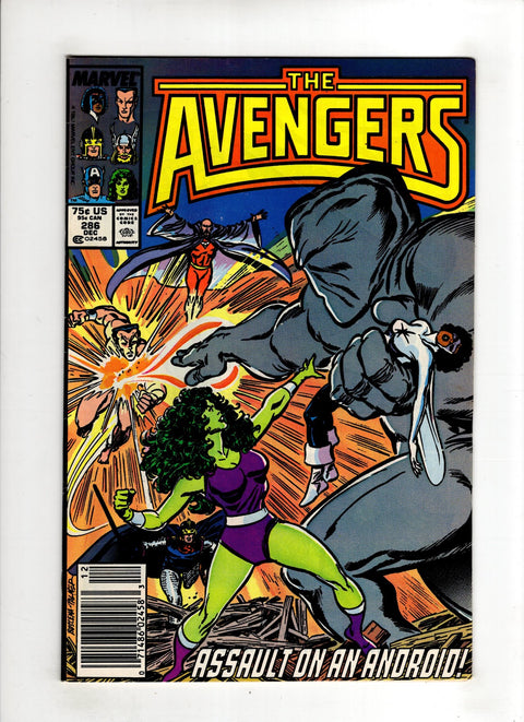 The Avengers, Vol. 1 #286 (1987) Newsstand Edition  Newsstand Edition  Buy & Sell Comics Online Comic Shop Toronto Canada