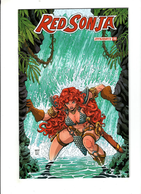 Red Sonja, Vol. 5 (Dynamite Entertainment) #22 (Cvr E) (2020) 1:7 Robson Homage Incentive  E 1:7 Robson Homage Incentive  Buy & Sell Comics Online Comic Shop Toronto Canada