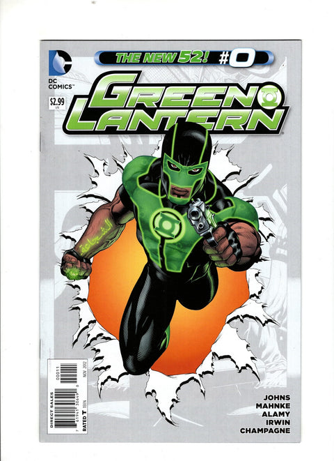 Green Lantern, Vol. 5 #0 (Cvr A) (2012) Doug Mahnke  A Doug Mahnke  Buy & Sell Comics Online Comic Shop Toronto Canada