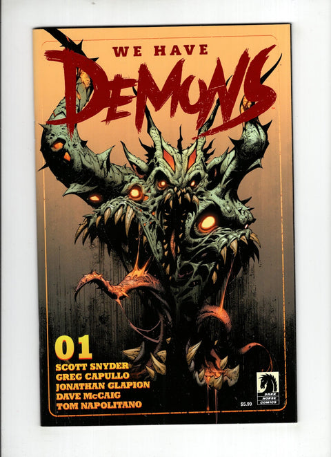 We Have Demons #1 (Cvr C) (2022) Greg Capullo Foil Variant  C Greg Capullo Foil Variant  Buy & Sell Comics Online Comic Shop Toronto Canada