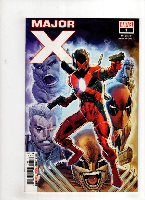 Major X, Vol. 1 #1 (Cvr A) (2019) Rob Liefeld  A Rob Liefeld  Buy & Sell Comics Online Comic Shop Toronto Canada