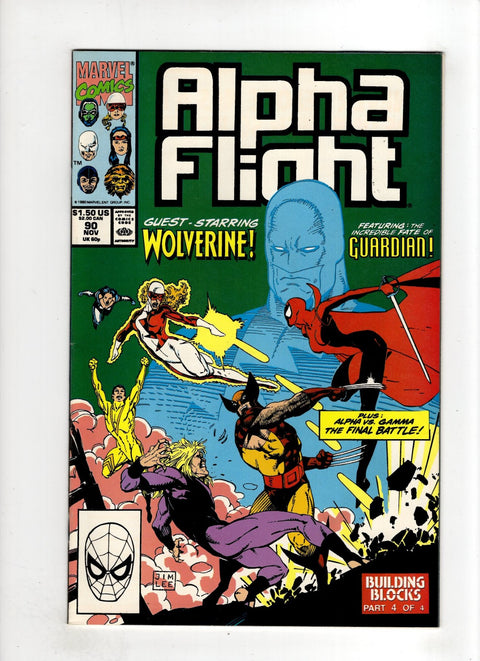 Alpha Flight, Vol. 1 #90 (1990)     Buy & Sell Comics Online Comic Shop Toronto Canada