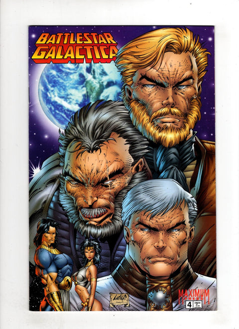 Battlestar Galactica, Vol. 1 (Maximum Press) #4 (1997)     Buy & Sell Comics Online Comic Shop Toronto Canada