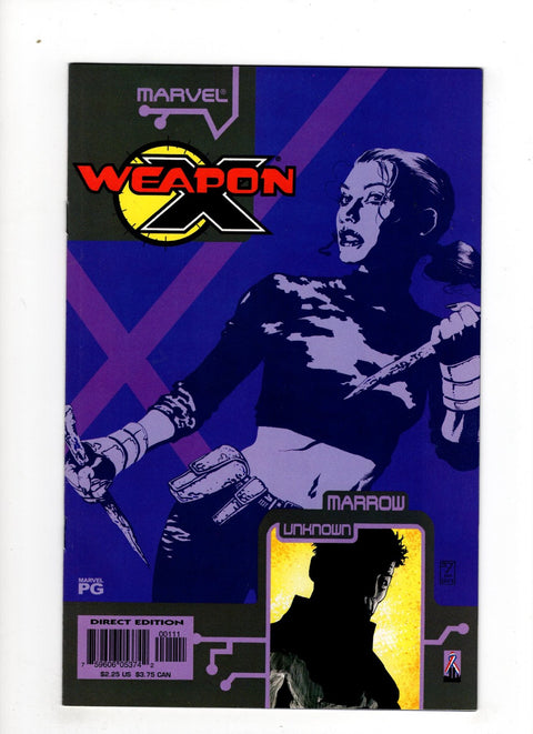 Weapon X: The Draft - Marrow #1 (2002)      Buy & Sell Comics Online Comic Shop Toronto Canada