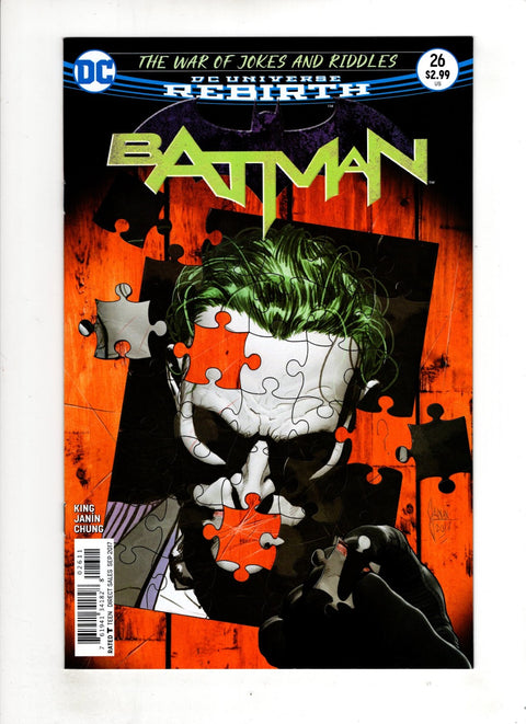 Batman, Vol. 3 #26 (Cvr A) (2017) Mikel Janín A Mikel Janín  Buy & Sell Comics Online Comic Shop Toronto Canada