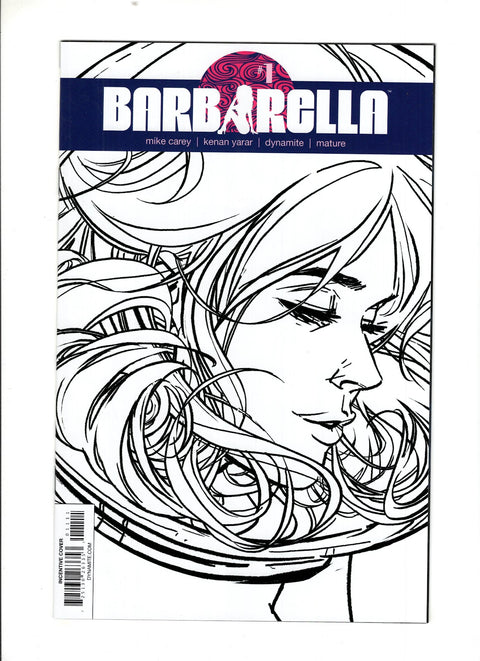 Barbarella, Vol. 1 #1 (Cvr K) (2017) Annie Wu 1:20 Retailer Incentive B&W Sketch K  K Annie Wu 1:20 Retailer Incentive B&W Sketch K  Buy & Sell Comics Online Comic Shop Toronto Canada