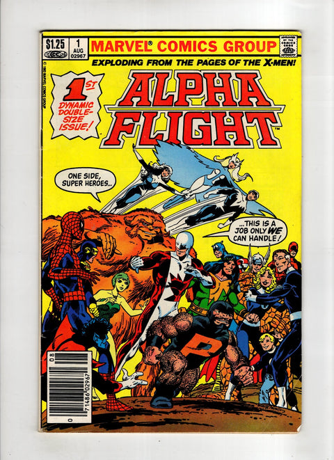 Alpha Flight, Vol. 1 #1 (1983) Canadian Price Variant  Canadian Price Variant  Buy & Sell Comics Online Comic Shop Toronto Canada