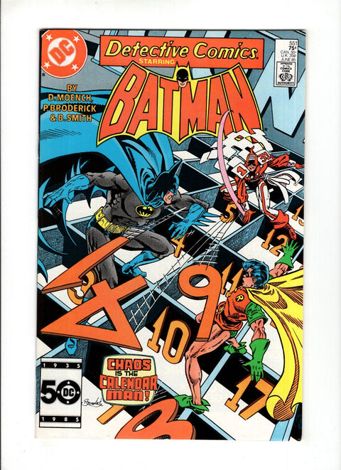 Detective Comics, Vol. 1 #551 (1985)      Buy & Sell Comics Online Comic Shop Toronto Canada