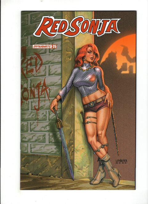 Red Sonja, Vol. 5 (Dynamite Entertainment) #25 (Cvr B) (2021) Joseph Michael Linsner  B Joseph Michael Linsner  Buy & Sell Comics Online Comic Shop Toronto Canada