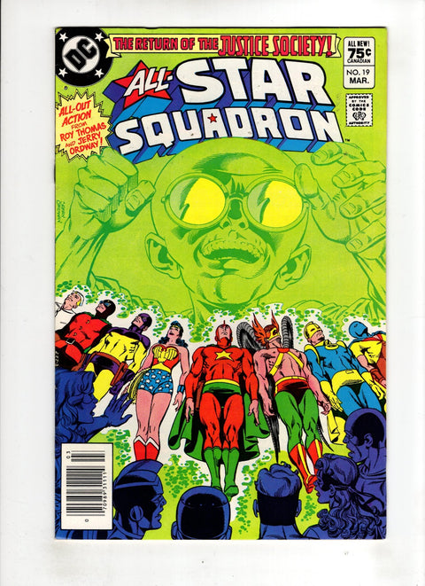 All-Star Squadron #19 (1982) Canadian Price Variant  Canadian Price Variant  Buy & Sell Comics Online Comic Shop Toronto Canada