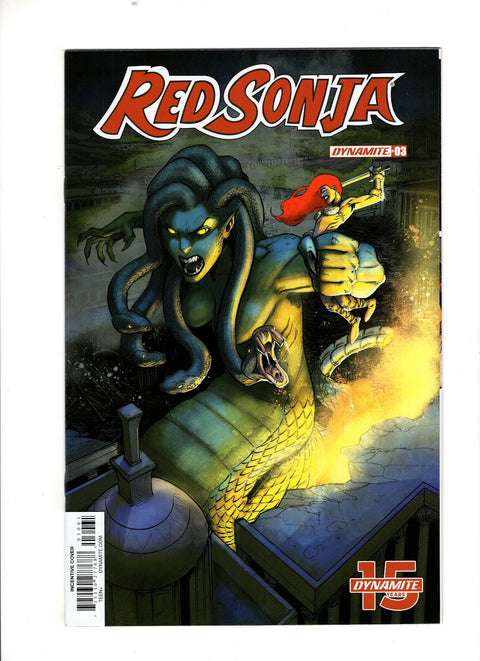 Red Sonja, Vol. 5 (Dynamite Entertainment) #3 (Cvr F) (2019) Bob Q Seduction Color Variant  F Bob Q Seduction Color Variant  Buy & Sell Comics Online Comic Shop Toronto Canada