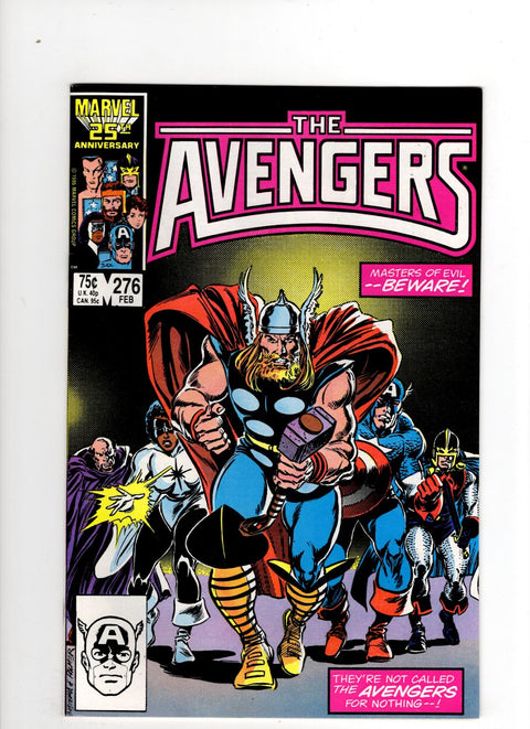 The Avengers, Vol. 1 #276 (1986)      Buy & Sell Comics Online Comic Shop Toronto Canada