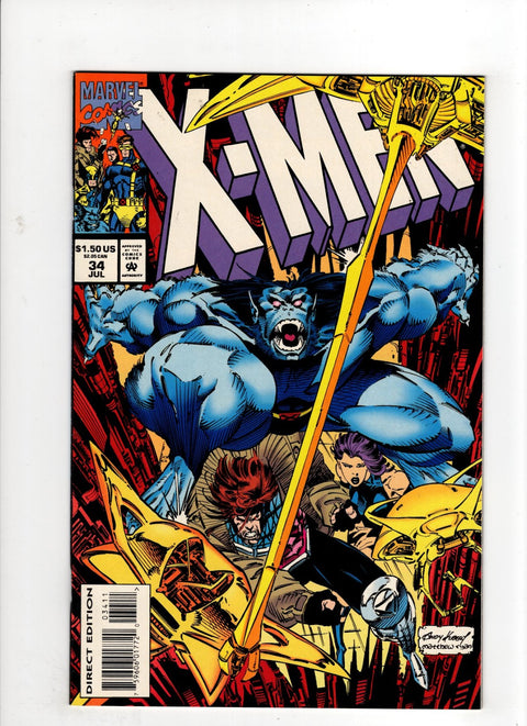 X-Men, Vol. 1 #34 (1994)      Buy & Sell Comics Online Comic Shop Toronto Canada