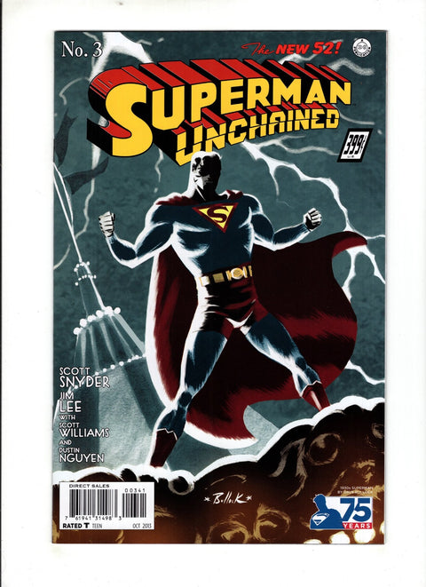 Superman Unchained #3 (Cvr D) (2013) 1930's Superman  D 1930's Superman  Buy & Sell Comics Online Comic Shop Toronto Canada