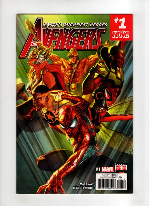 Avengers, Vol. 7 #1 (Cvr A) (2016) Alex Ross A Alex Ross  Buy & Sell Comics Online Comic Shop Toronto Canada