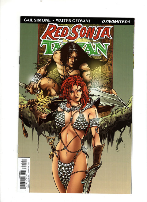 Red Sonja / Tarzan #4 (Cvr D) (2018) Roberto Castro Subscription  D Roberto Castro Subscription  Buy & Sell Comics Online Comic Shop Toronto Canada