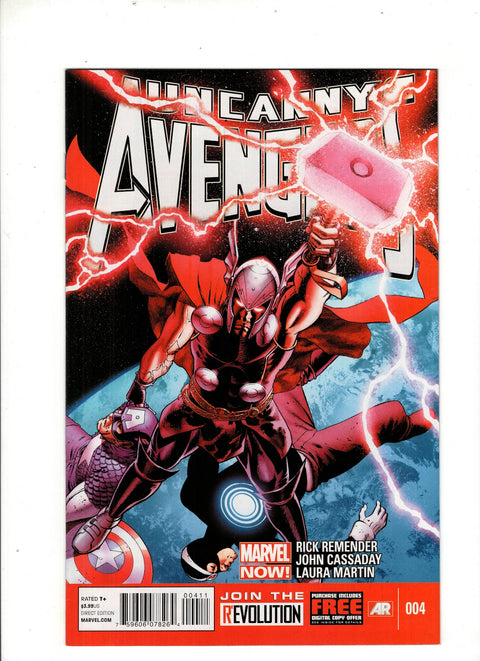 Uncanny Avengers, Vol. 1 #4 (Cvr A) (2013) John Cassaday  A John Cassaday  Buy & Sell Comics Online Comic Shop Toronto Canada