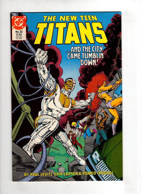 The New Teen Titans, Vol. 2 #33 (1987)     Buy & Sell Comics Online Comic Shop Toronto Canada