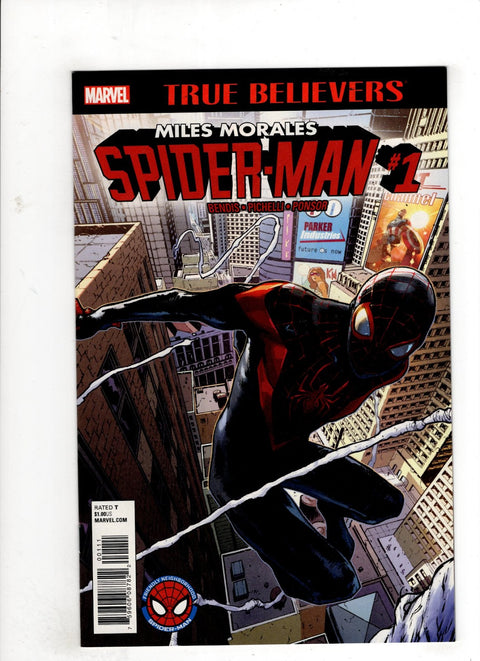 True Believers: Miles Morales: Spider-Man #1 (2017) Sara Pichelli   Sara Pichelli  Buy & Sell Comics Online Comic Shop Toronto Canada