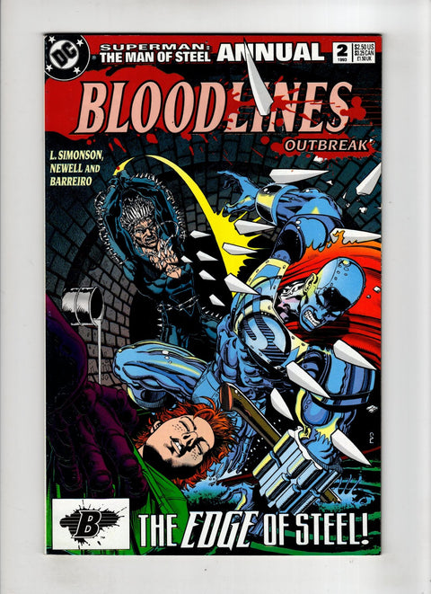 Superman: The Man of Steel Annual #2 (Cvr A) (1993)  A   Buy & Sell Comics Online Comic Shop Toronto Canada