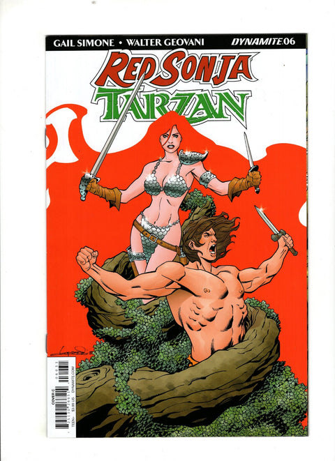 Red Sonja / Tarzan #6 (Cvr C) (2018) Aaron Lopresti  C Aaron Lopresti  Buy & Sell Comics Online Comic Shop Toronto Canada