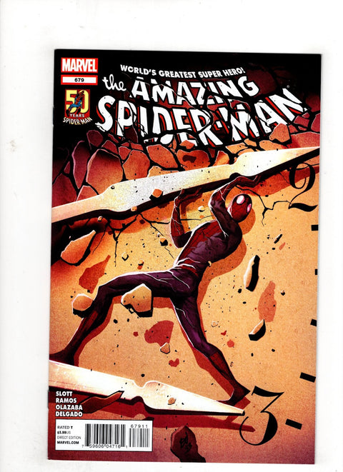 The Amazing Spider-Man, Vol. 2 #679 (Cvr A) (2012) Mike Del Mundo  A Mike Del Mundo  Buy & Sell Comics Online Comic Shop Toronto Canada