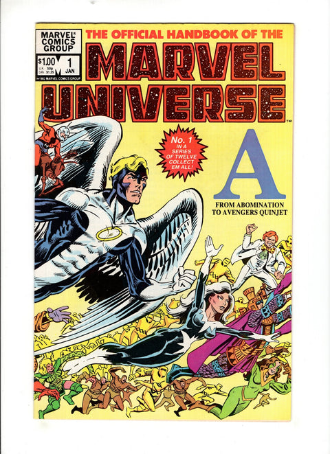 Official Handbook of the Marvel Universe, Vol. 1 #1 (1982)      Buy & Sell Comics Online Comic Shop Toronto Canada