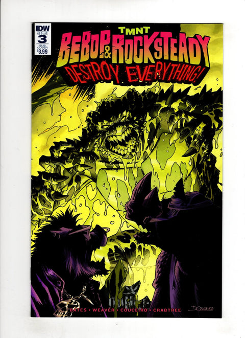 Teenage Mutant Ninja Turtles Bebop & Rocksteady Destroy Everything #3 (Cvr SUB) (2016) Subscription Variant SUB Subscription Variant  Buy & Sell Comics Online Comic Shop Toronto Canada