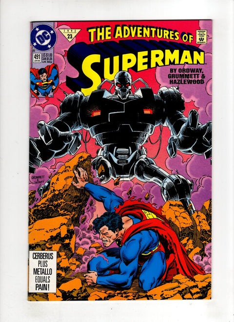 The Adventures of Superman, Vol. 1 #491 (Cvr A) (1992)  A   Buy & Sell Comics Online Comic Shop Toronto Canada