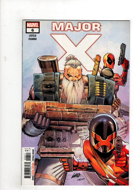 Major X, Vol. 1 #6 (Cvr A) (2019) Rob Liefeld  A Rob Liefeld  Buy & Sell Comics Online Comic Shop Toronto Canada