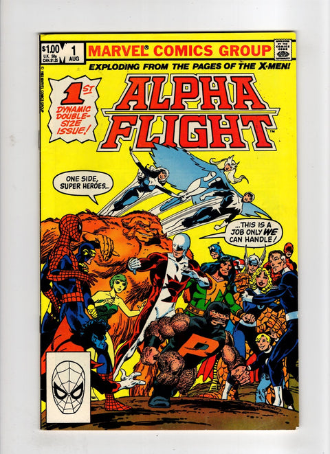 Alpha Flight, Vol. 1 #1 (1983)      Buy & Sell Comics Online Comic Shop Toronto Canada