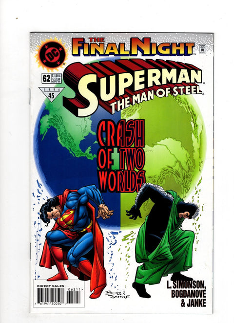 Superman: The Man of Steel #62 (1996)      Buy & Sell Comics Online Comic Shop Toronto Canada