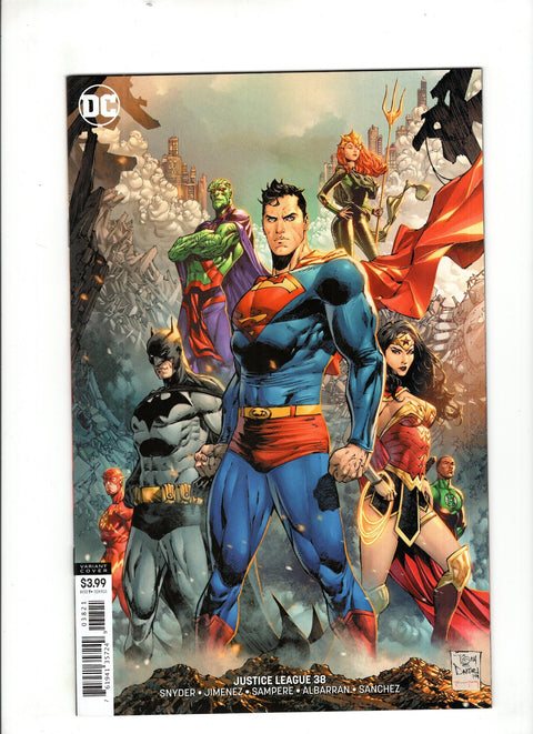 Justice League, Vol. 3 #38 (Cvr B) (2019) Tony S. Daniel Variant  B Tony S. Daniel Variant  Buy & Sell Comics Online Comic Shop Toronto Canada