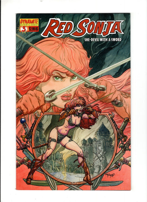 Red Sonja, Vol. 1 (Dynamite Entertainment) #3 (Cvr C) (2005) Michael William Kaluta  C Michael William Kaluta  Buy & Sell Comics Online Comic Shop Toronto Canada