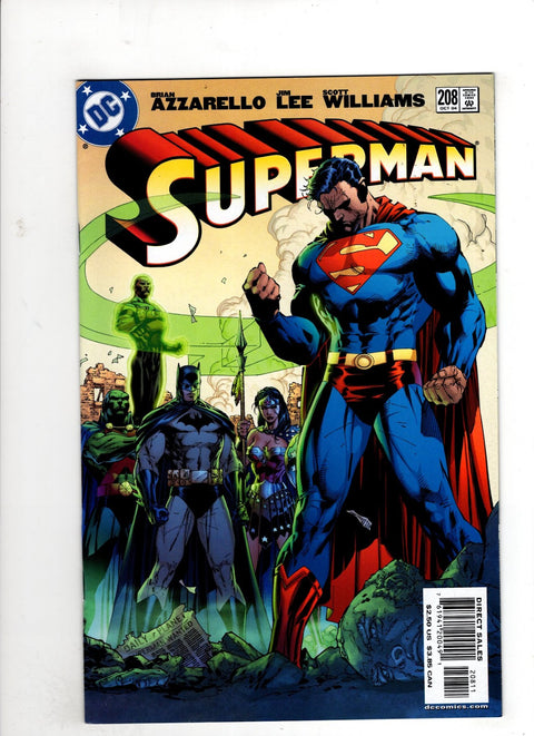 Superman, Vol. 2 #208 (2004)      Buy & Sell Comics Online Comic Shop Toronto Canada