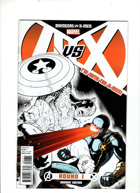 Avengers vs. X-Men #1 (Cvr G) (2012) Ryan Stegman Red Team Variant  G Ryan Stegman Red Team Variant  Buy & Sell Comics Online Comic Shop Toronto Canada