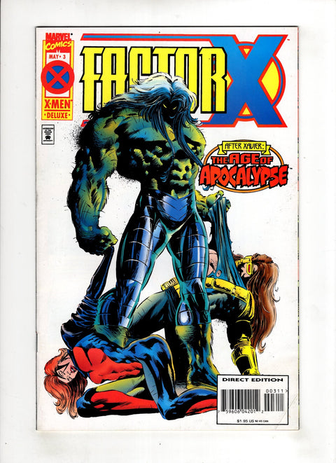 Factor X #3 (1995)     Buy & Sell Comics Online Comic Shop Toronto Canada