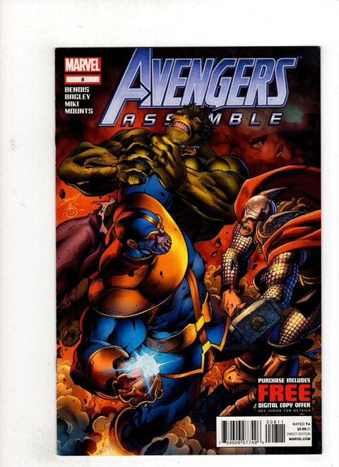Avengers Assemble, Vol. 2 #8 (2012) Mark Bagley   Mark Bagley  Buy & Sell Comics Online Comic Shop Toronto Canada