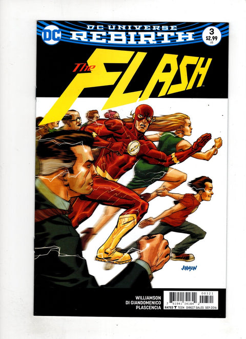 Flash, Vol. 5 #3 (Cvr B) (2016) Variant Dave Johnson B Variant Dave Johnson  Buy & Sell Comics Online Comic Shop Toronto Canada