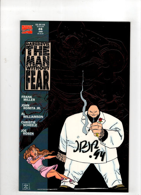Daredevil: The Man Without Fear #4 (Cvr A) (1993) Signed by JRJR  A Signed by JRJR  Buy & Sell Comics Online Comic Shop Toronto Canada