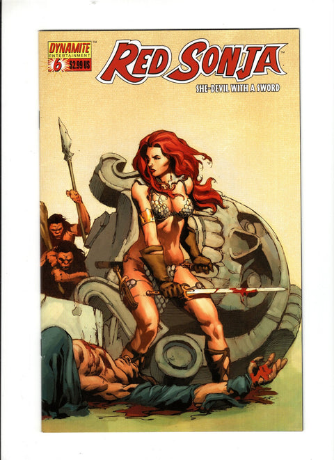 Red Sonja, Vol. 1 (Dynamite Entertainment) #6 (Cvr B) (2005) Wraparound  B Wraparound  Buy & Sell Comics Online Comic Shop Toronto Canada