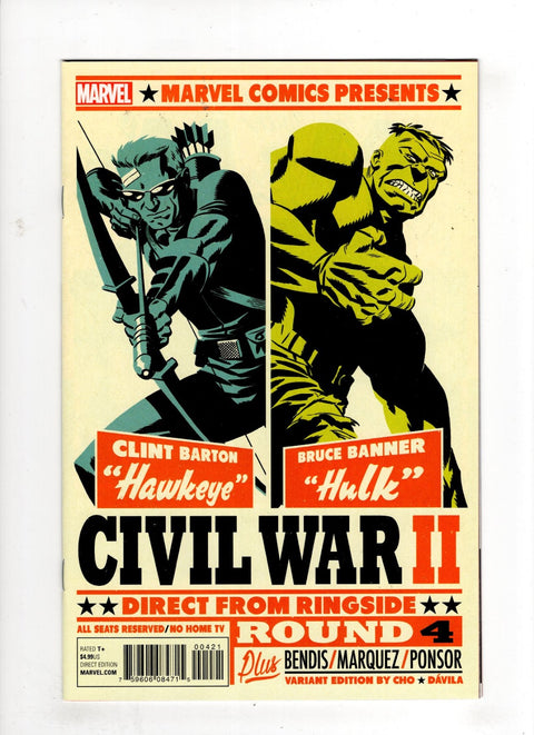 Civil War II #4 (Cvr B) (2016) Michael Cho Variant  B Michael Cho Variant  Buy & Sell Comics Online Comic Shop Toronto Canada