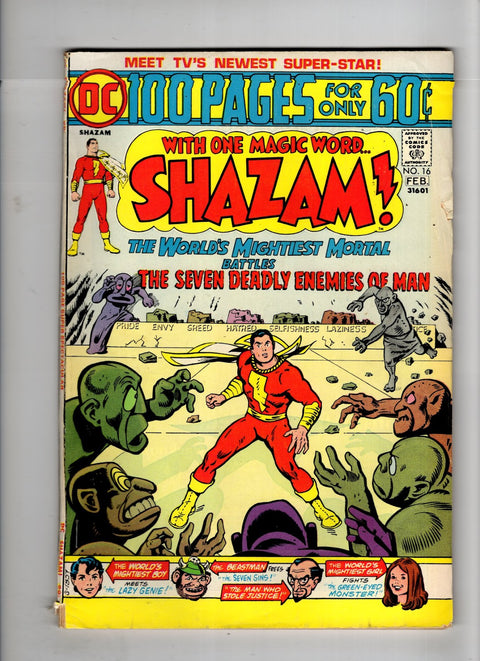 Shazam!, Vol. 1 #16 (1975)      Buy & Sell Comics Online Comic Shop Toronto Canada