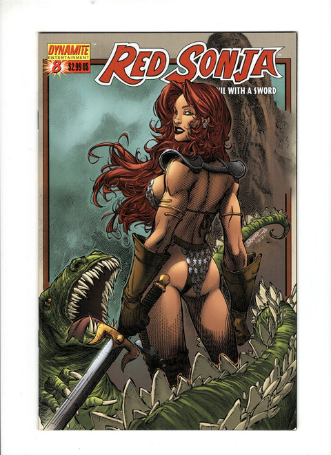 Red Sonja, Vol. 1 (Dynamite Entertainment) #8 (Cvr C) (2005) Brandon Peterson  C Brandon Peterson  Buy & Sell Comics Online Comic Shop Toronto Canada