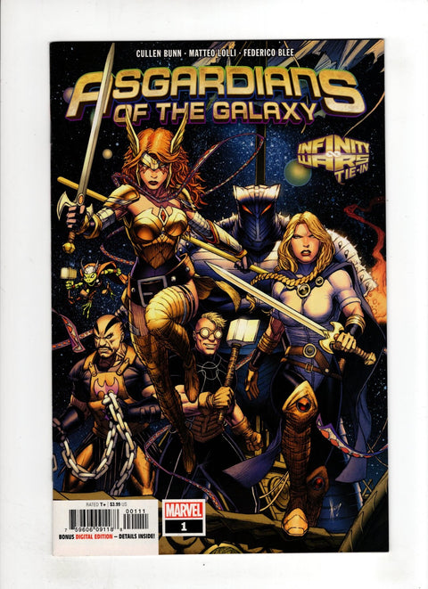 Asgardians of the Galaxy #1 (Cvr A) (2018) Dale Keown A Dale Keown  Buy & Sell Comics Online Comic Shop Toronto Canada